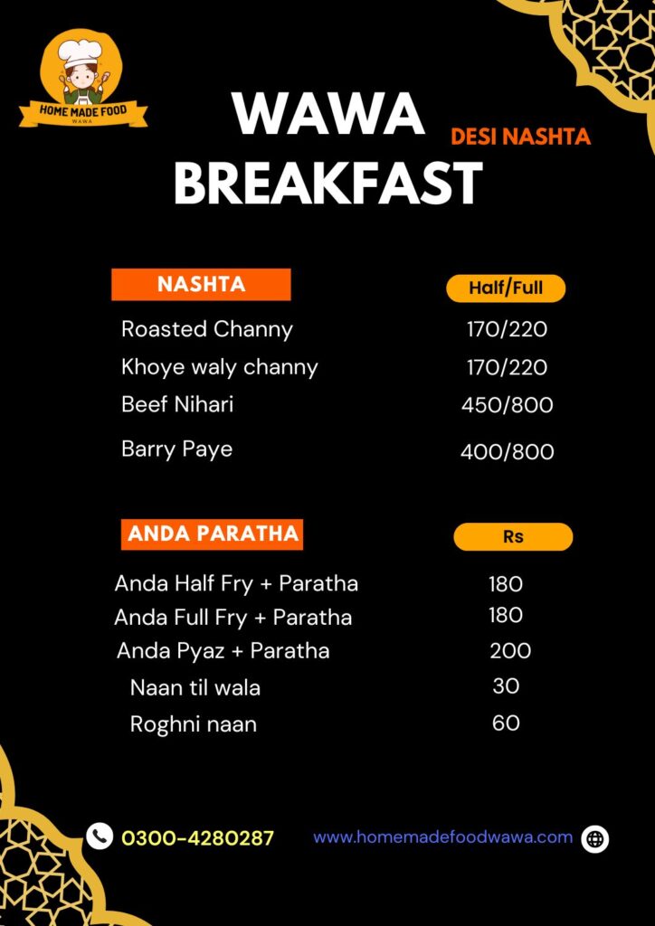 Best nashta in Islamabad